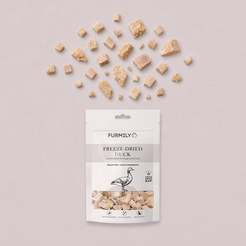 Freeze-Dried Duck Pet Treats by FURMILY 40g/100g