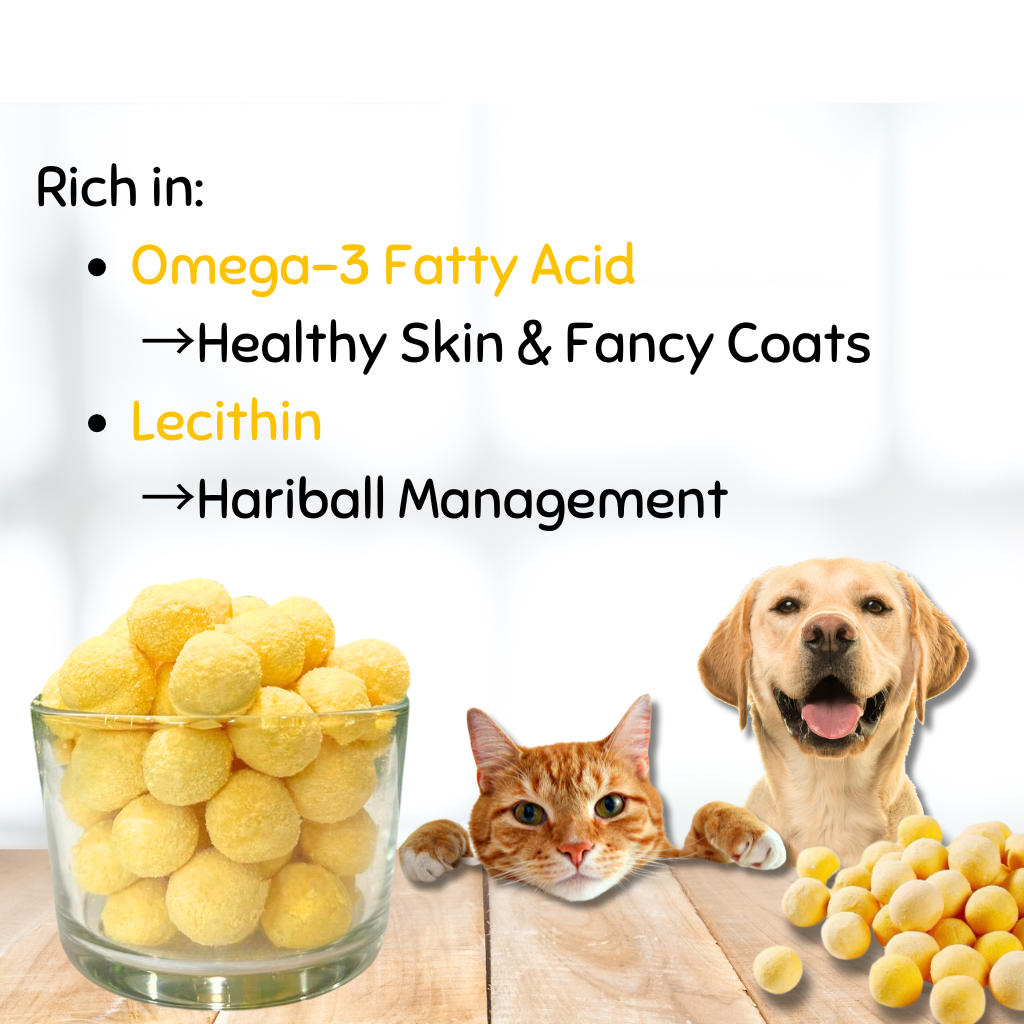 Freeze-Dried Quail Egg Yolks Pet Treats by FURMILY 50g
