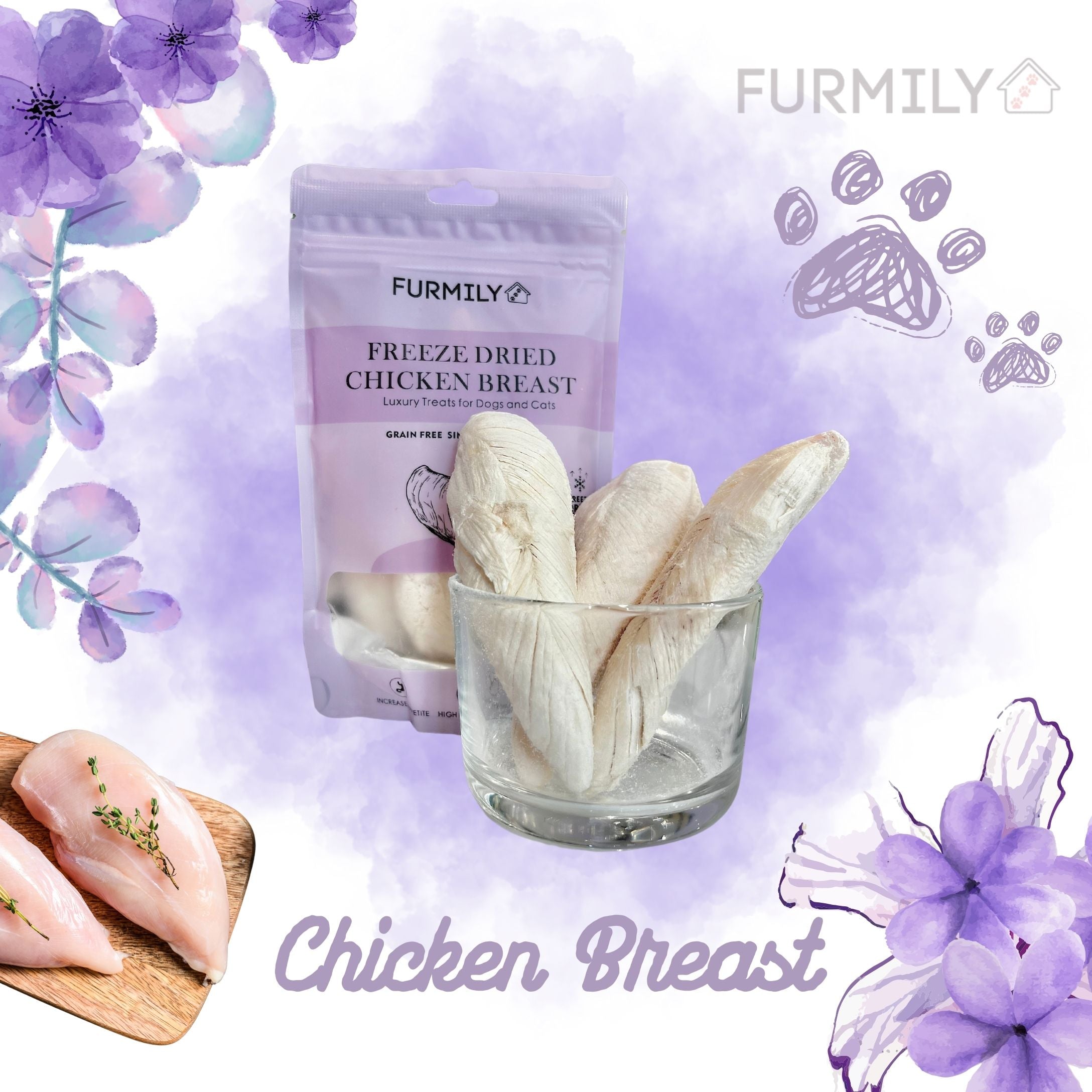 Freeze-Dried Rainbow Treats Box for Cats & Dogs by Furmily