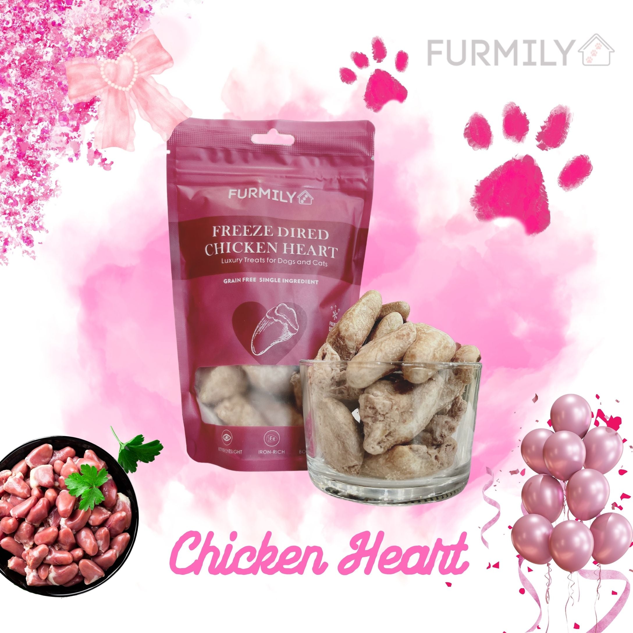 Freeze-Dried Rainbow Treats Box for Cats & Dogs by Furmily
