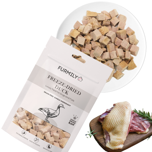 Freeze-Dried Duck Pet Treats by FURMILY 40g/100g