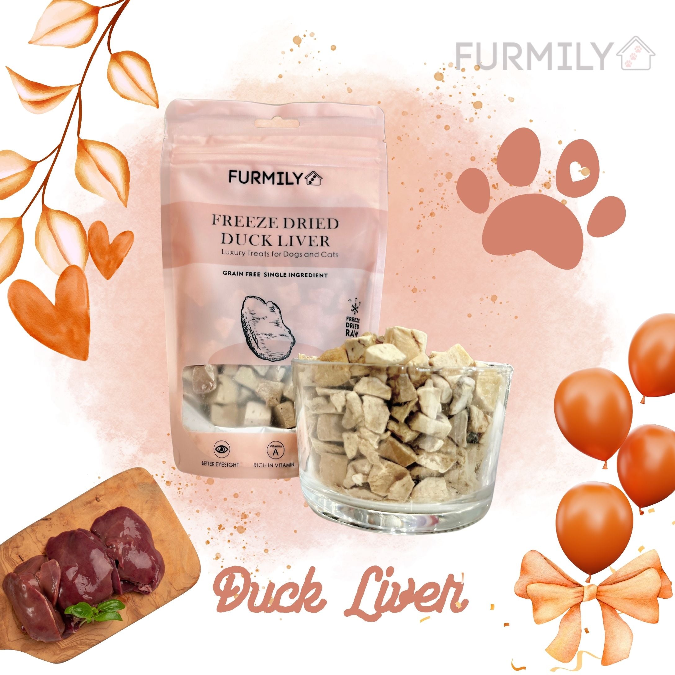 Freeze-Dried Rainbow Treats Box for Cats & Dogs by Furmily