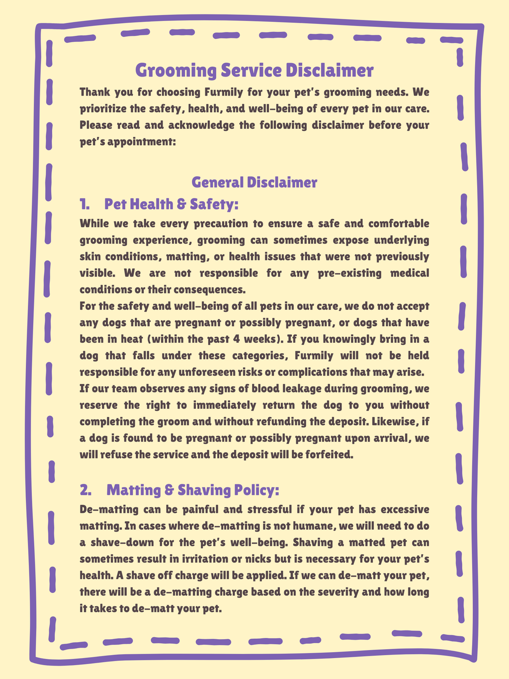 Dog Grooming | SW11 7AY