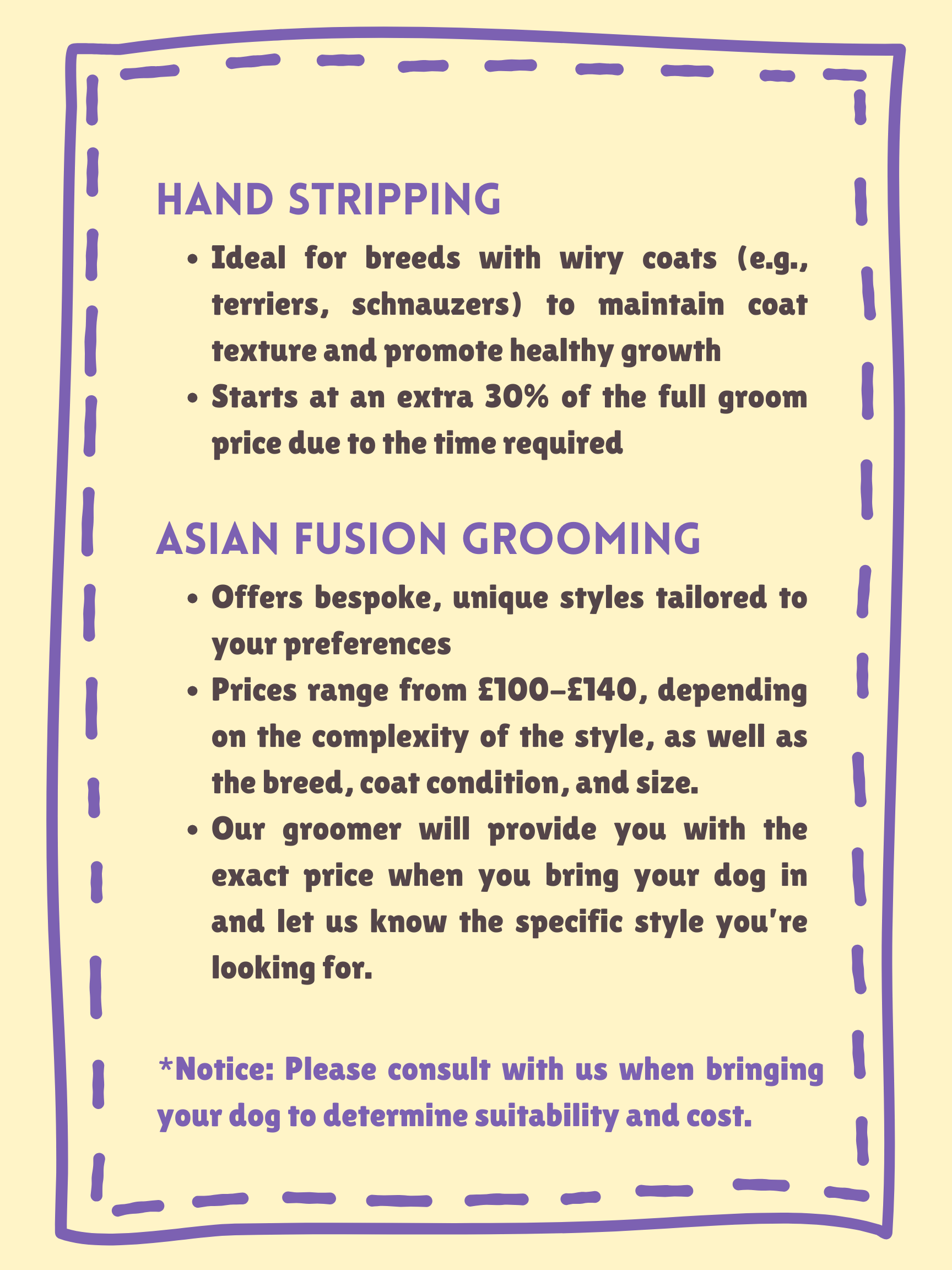 Dog Grooming | SW11 7AY
