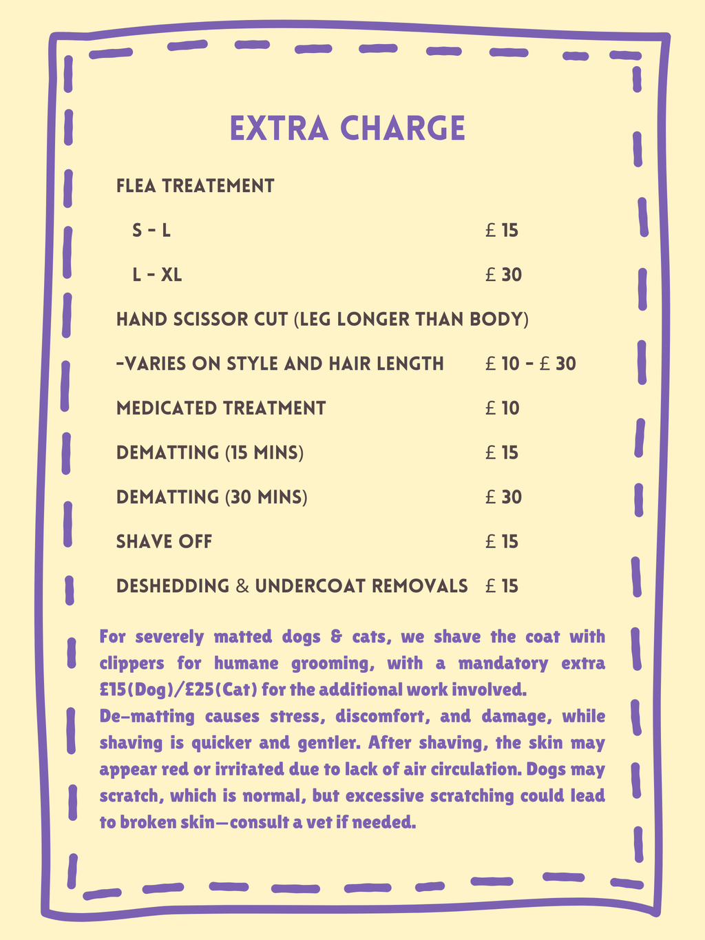 Dog Grooming | E20 1BD