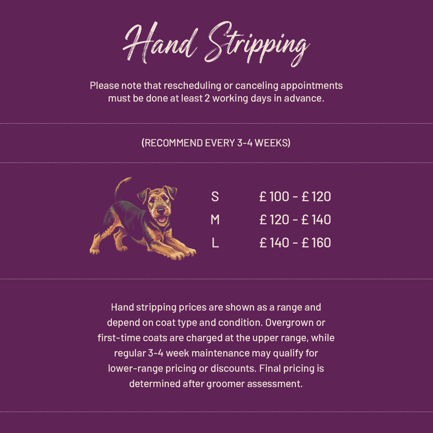 Hand Srtipping E20