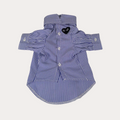 Designer Striped Embroidered Logo Shirt