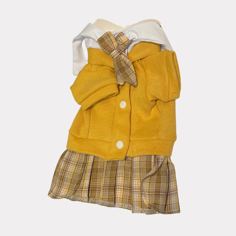School Uniform Sailor Dress for Cats Dogs - Main Image