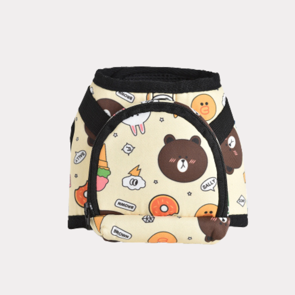 Cartoon Character Harness and Leash Set