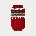 Red Sleeveless Christmas Jumper
