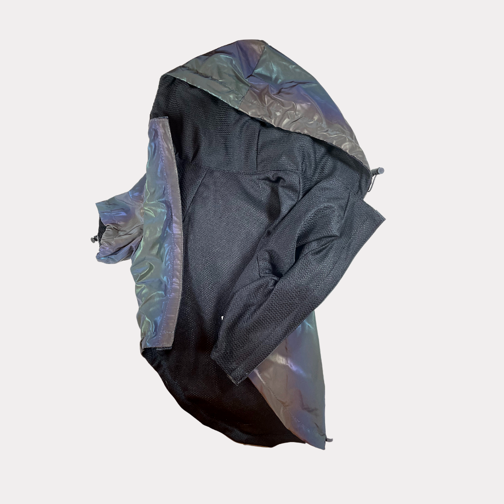 Refective Waterproof Outdoor Rain Jacket