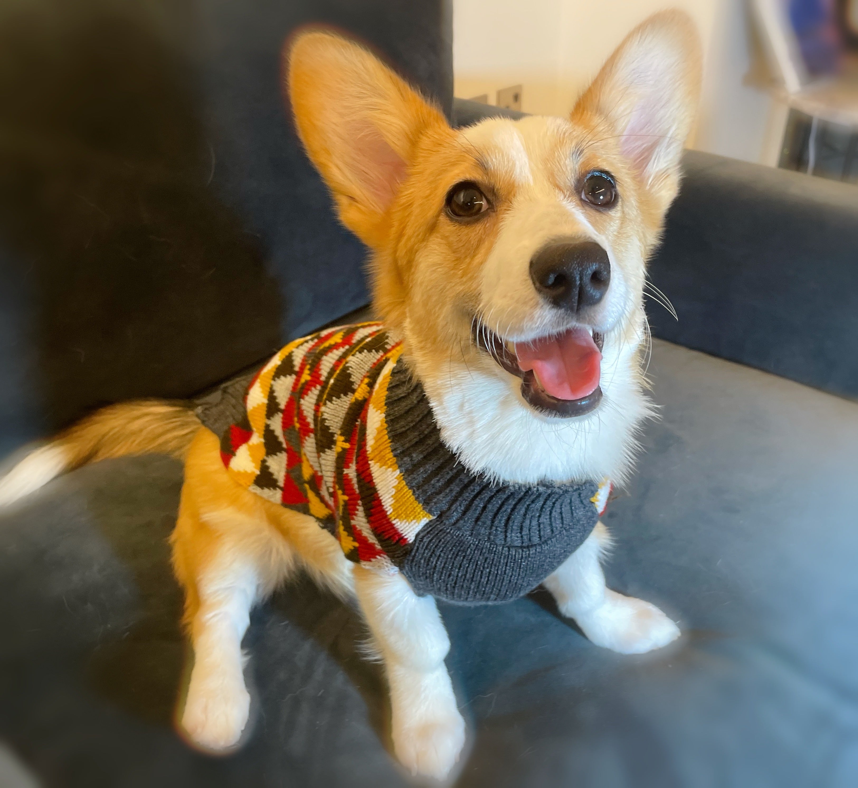 Vintage Plaid Jumper
