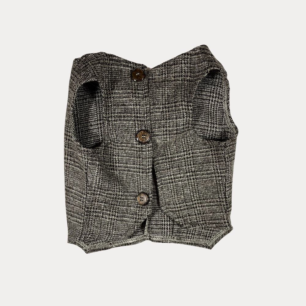 'Suit Up!' Hand Made Dog Suit (Blazer & Vest)